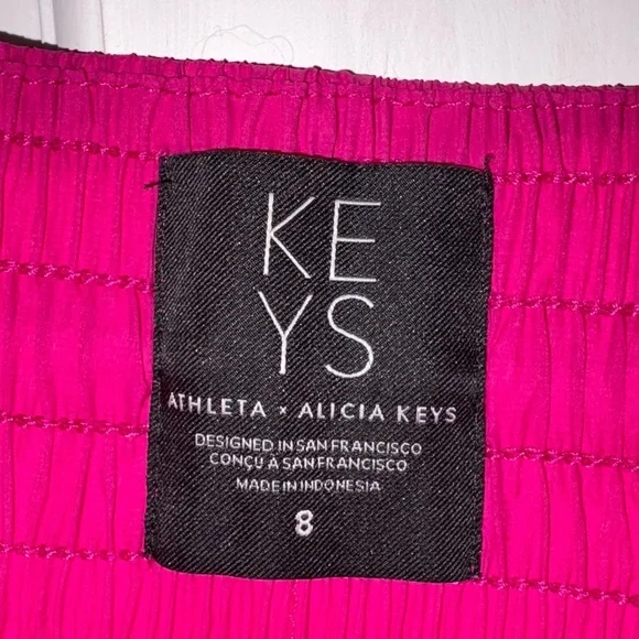 Athleta x Alicia Keys High-Waist Parachute Cargo Pants Size 8 Oversized Baggy